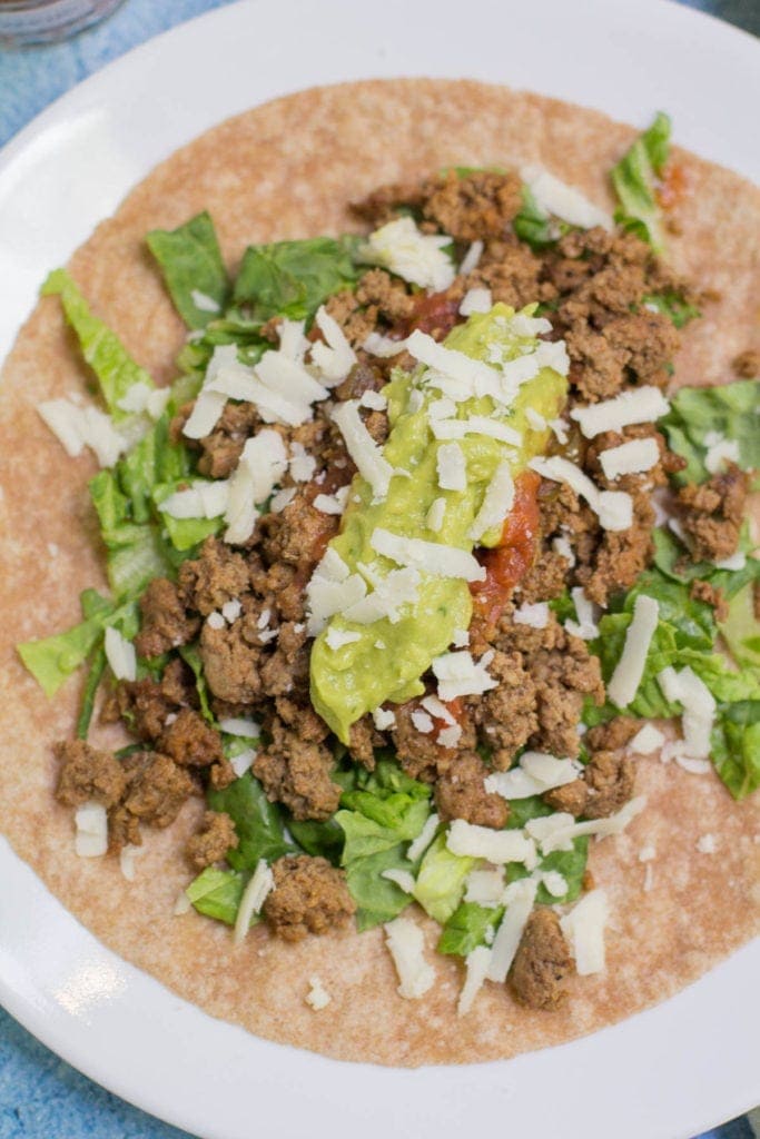 How to make healthy tacos