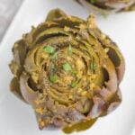 Healthy Crockpot Artichokes