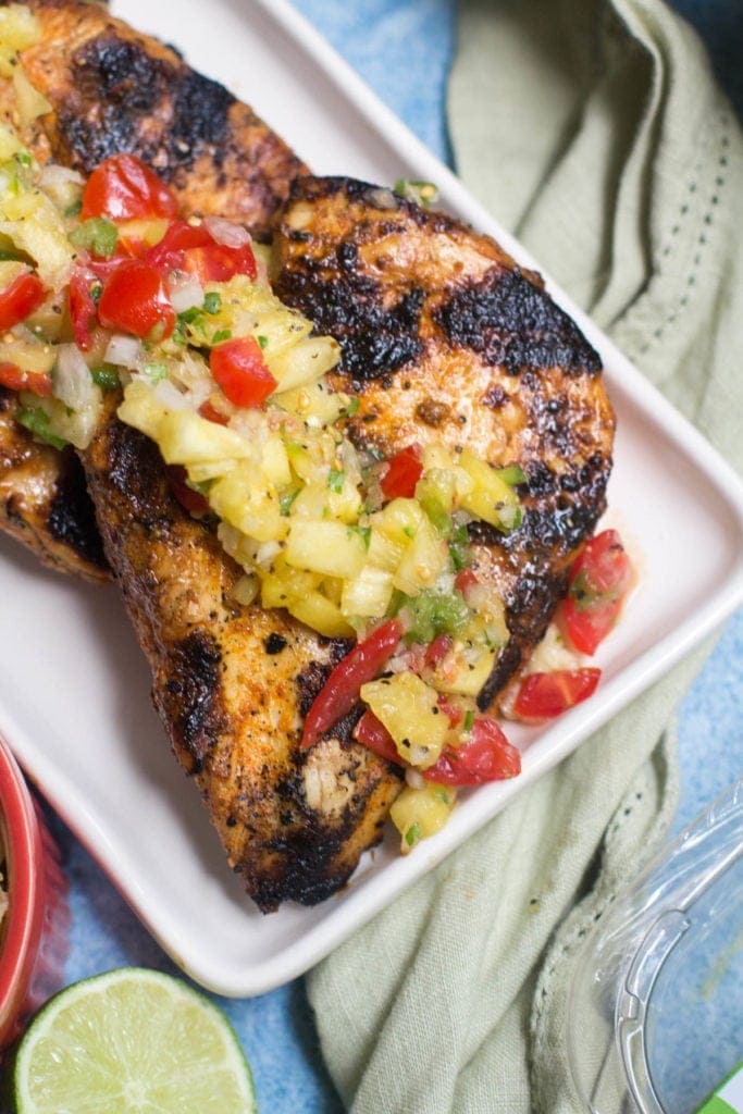 Easy Caribbean Grilled Chicken