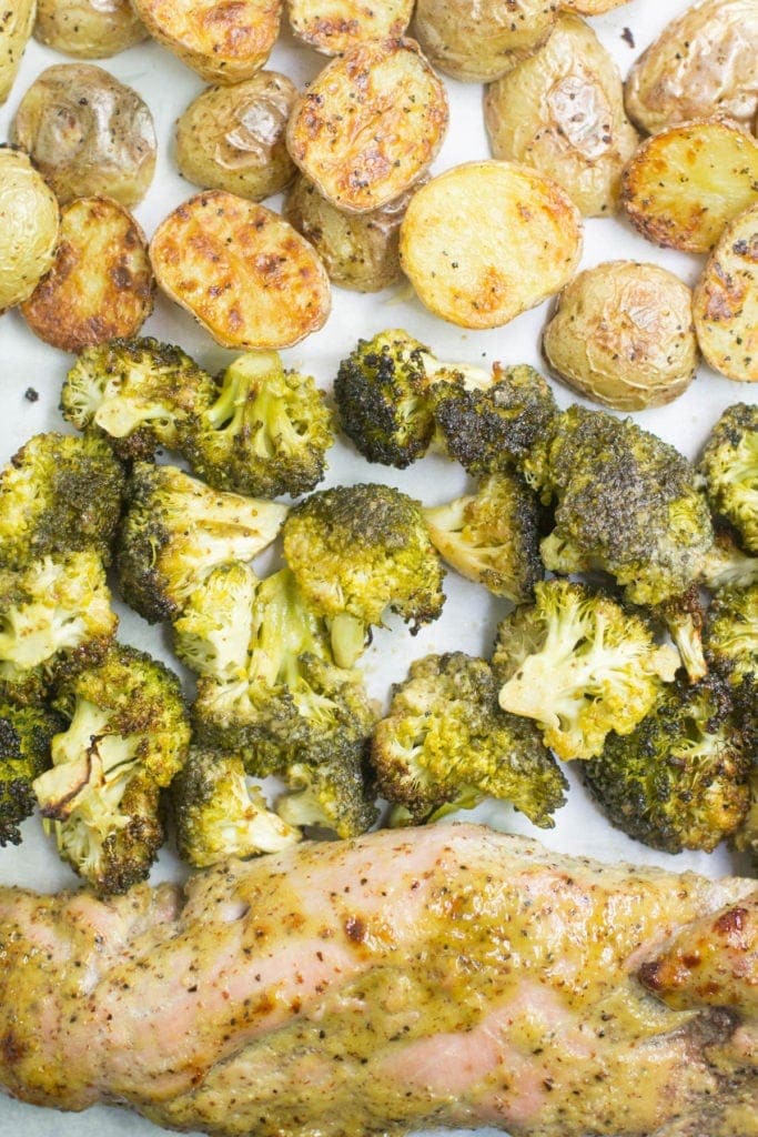 Easy Maple Mustard Pork Tenderloin Dinner