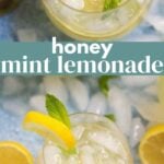 Honey Mint Lemonade