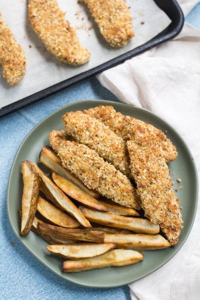Whole30 Cashew Coconut Chicken Tenders