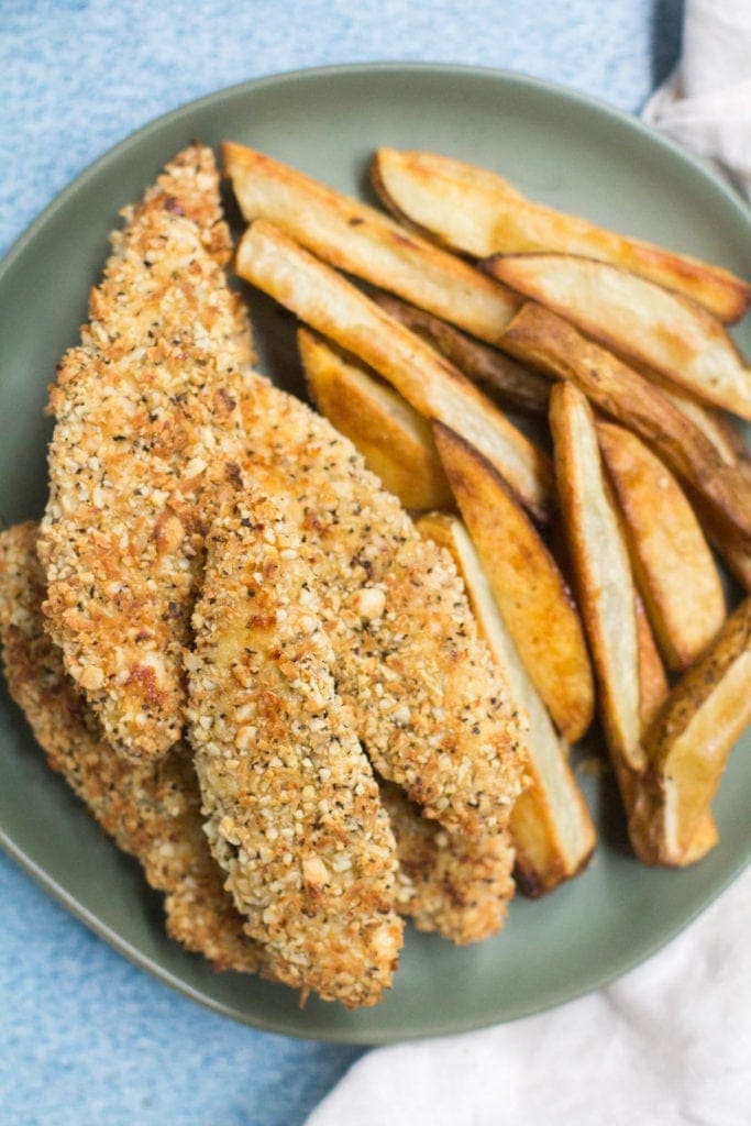 Whole30 Cashew Coconut Chicken Tenders
