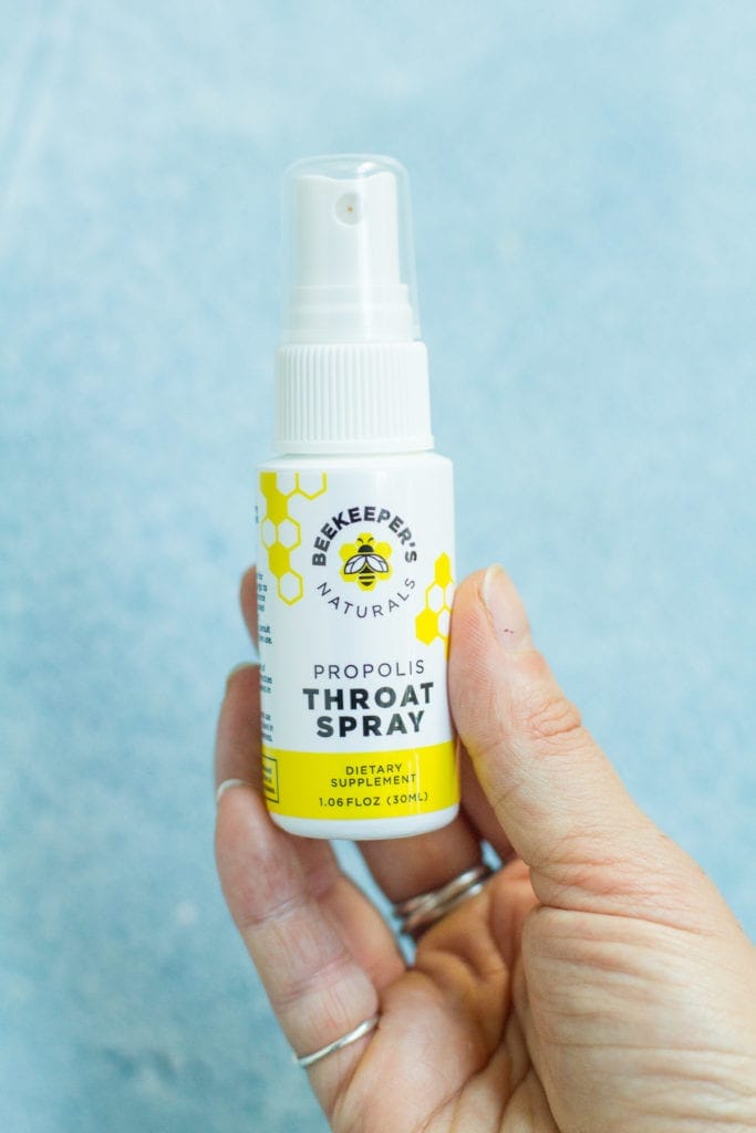 Bee Keeper's Naturals Propolis Spray - a natural cold and flu remedy