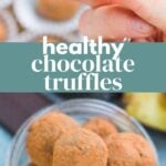 Healthy Chocolate Truffles