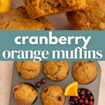 Cranberry Orange Muffins Pin