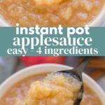 Instant Pot Applesauce, Easy - 4 ingredients