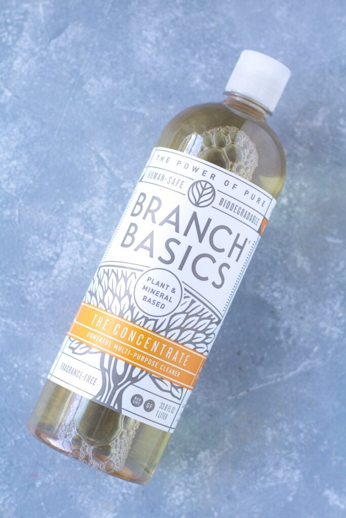 Branch Basics Concentrate on a grey background - an honest review