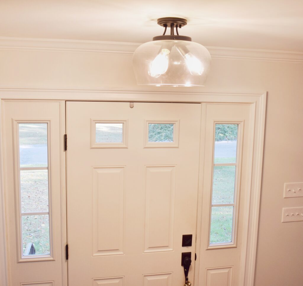 Semi Flush Mount Foyer Light