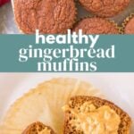 Healthy Gingerbread Muffins