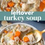 Leftover Turkey Soup