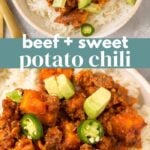 Beef and Sweet Potato Chili