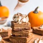 Healthy Pumpkin Pie Bars