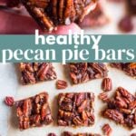Healthy Pecan Pie Bars