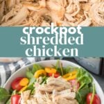 Crockpot Shredded Chicken