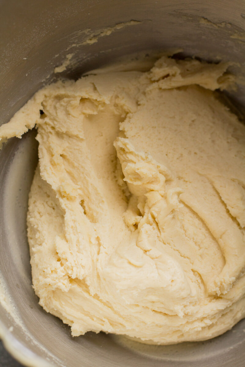 Sugar Cookie Dough in a bowl.