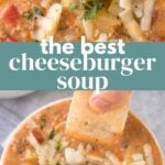 The Best Cheeseburger Soup
