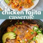 Chicken Fajita Casserole