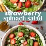 Strawberry Spinach Salad
