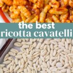 Homemade Ricotta Cavatelli