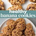 Healthy Banana Cookies