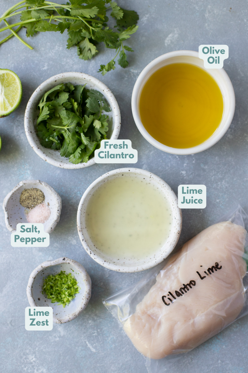 Cilantro Lime Healthy Chicken Marinade