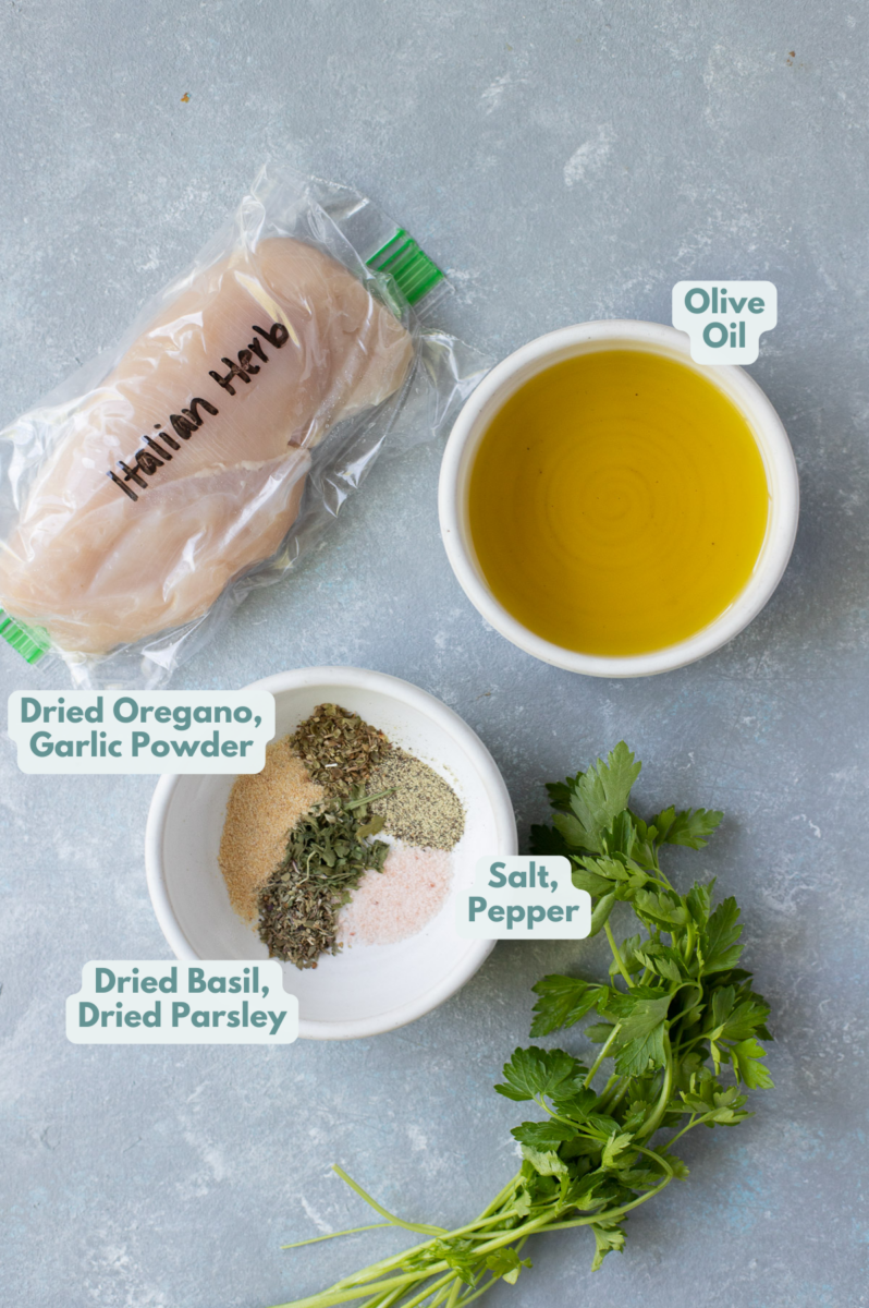 Italian Herb Healthy Chicken Marinade