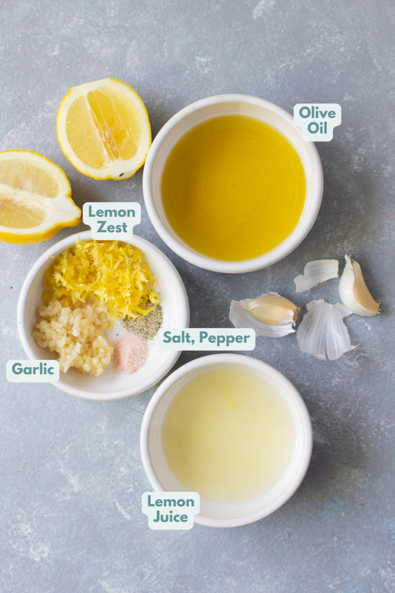 Lemon Garlic Chicken Marinade Ingredients