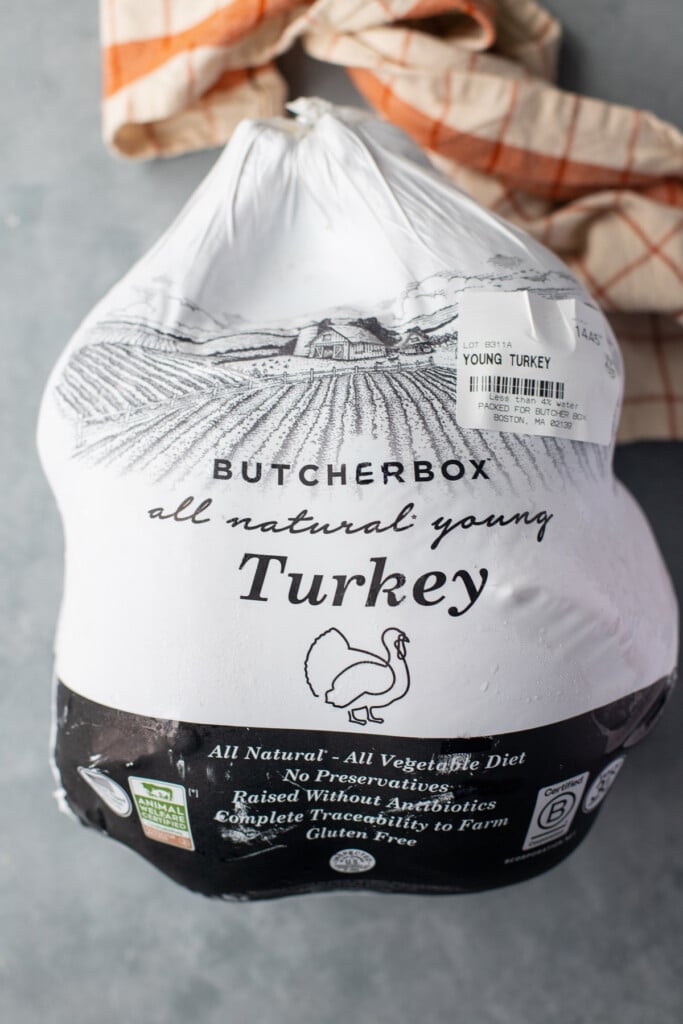 a close up of a ButcherBox Turkey