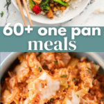 60+ one pan meals Pin