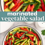 Marinated Vegetable Salad Pin