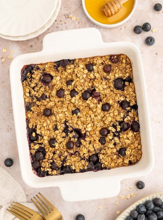 blueberry baked oatmeal