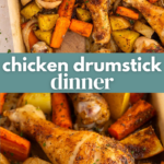 Chicken Drumstick Dinner Pin