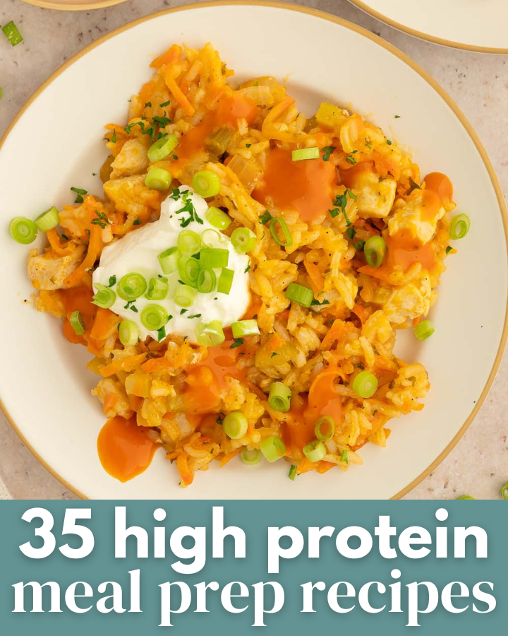 35 High Protein Meal Prep Recipes