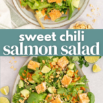 Sweet Chili Salmon Salad Pin