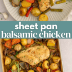 Sheet Pan Balsamic Chicken Pin