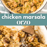 Chicken Marsala Orzo Pin